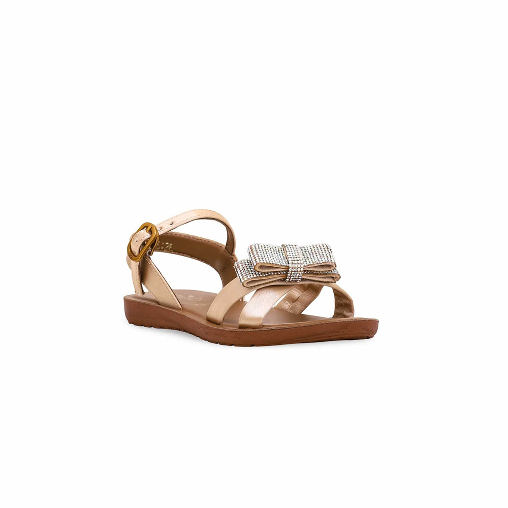 Girls Golden Casual Sandal KD9735