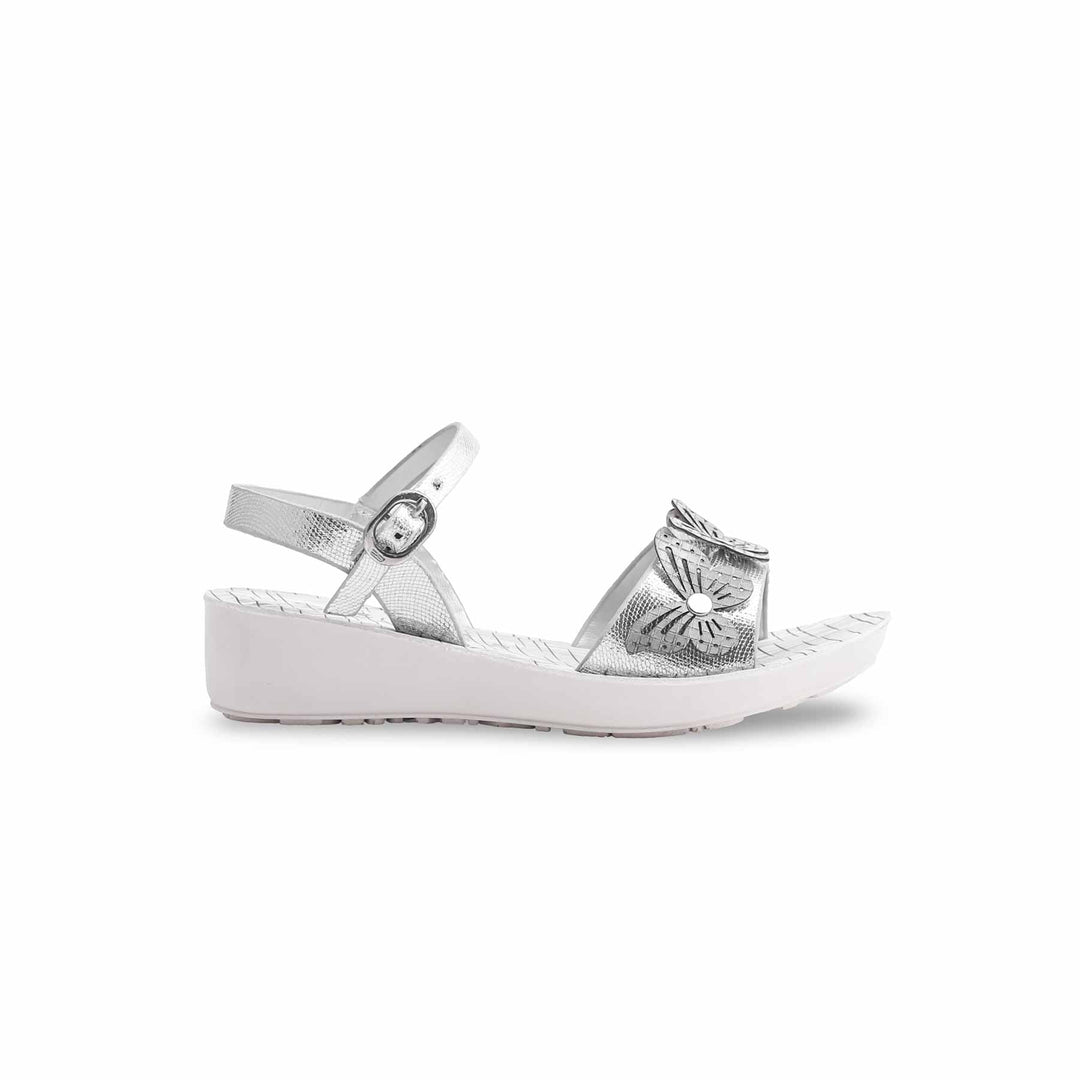 Girls Grey Casual Sandal KD9841