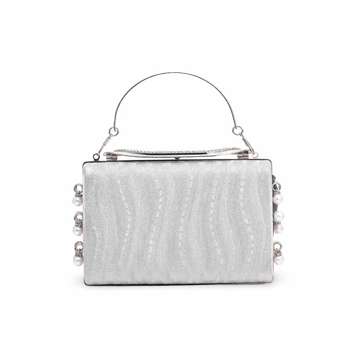 Silver Bridal Clutch P15262