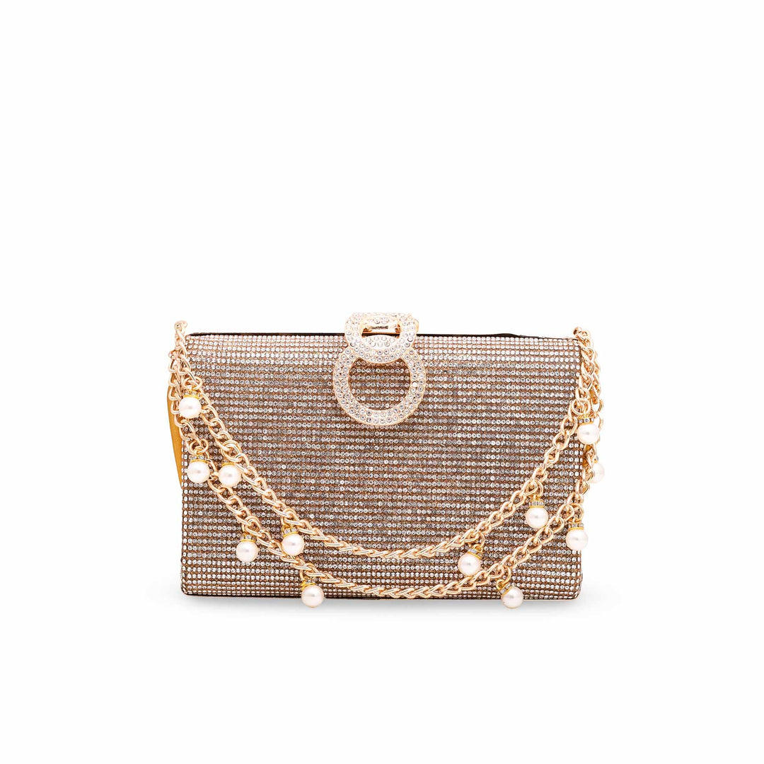 Golden Bridal Clutch P15271