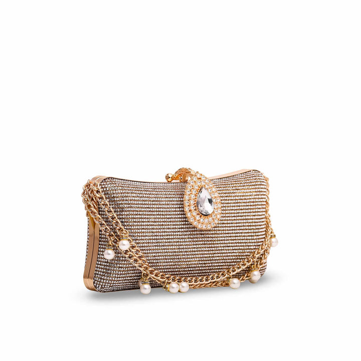 Golden Bridal Clutch P15273