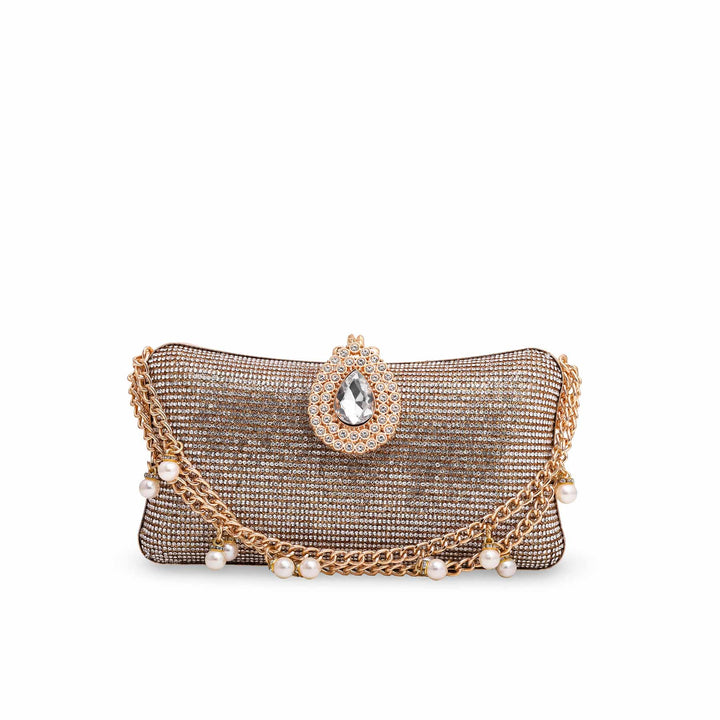 Golden Bridal Clutch P15273