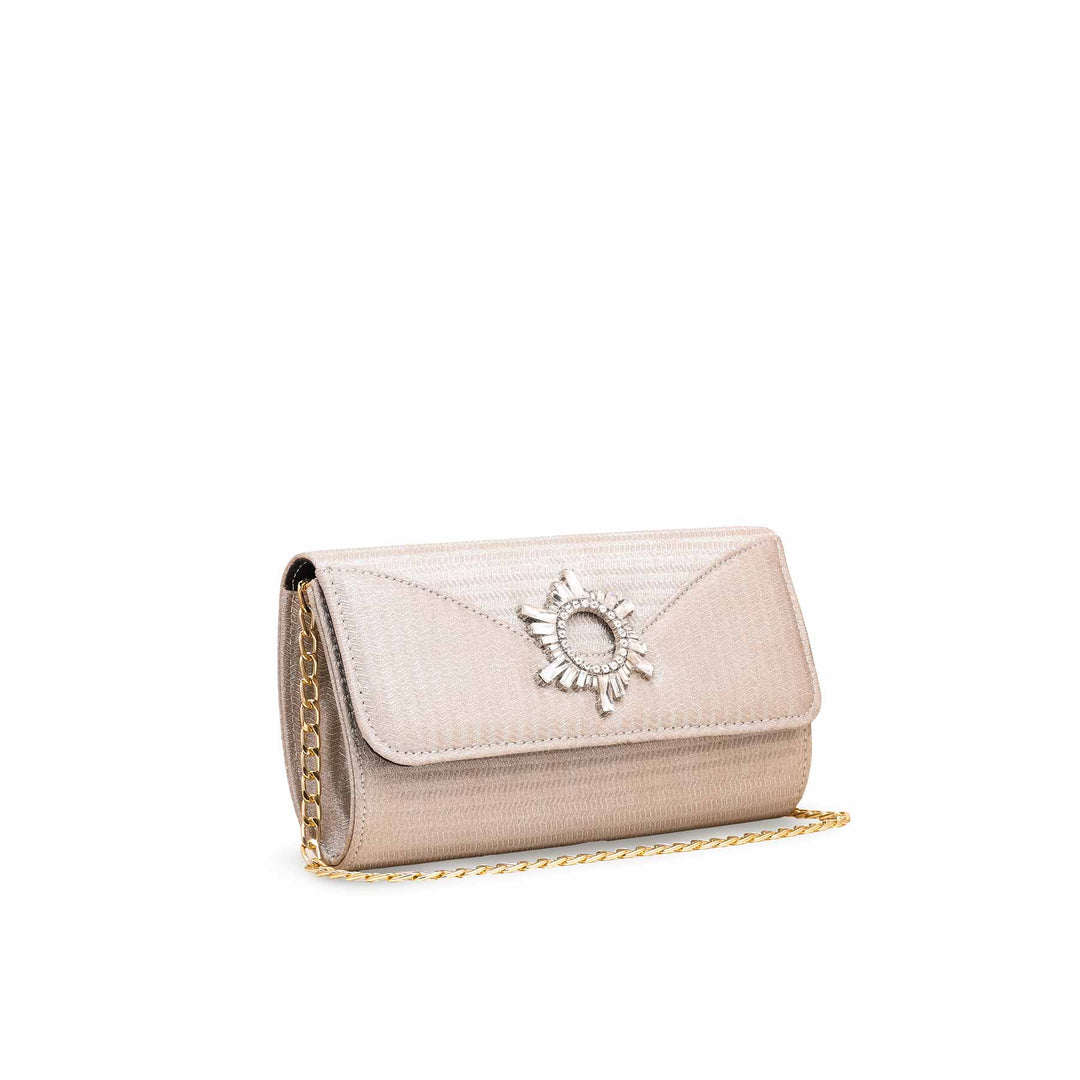 Golden Fancy Clutch P15327