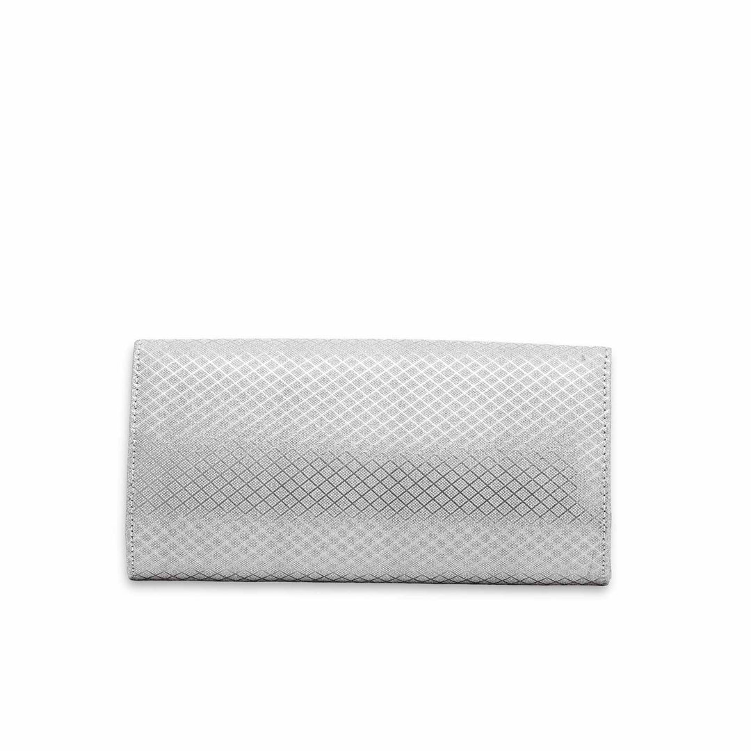 Grey Fancy Clutch P15328