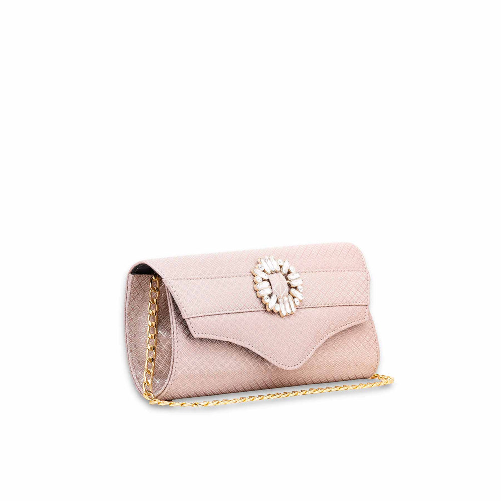 Champagne Fancy Clutch P15328