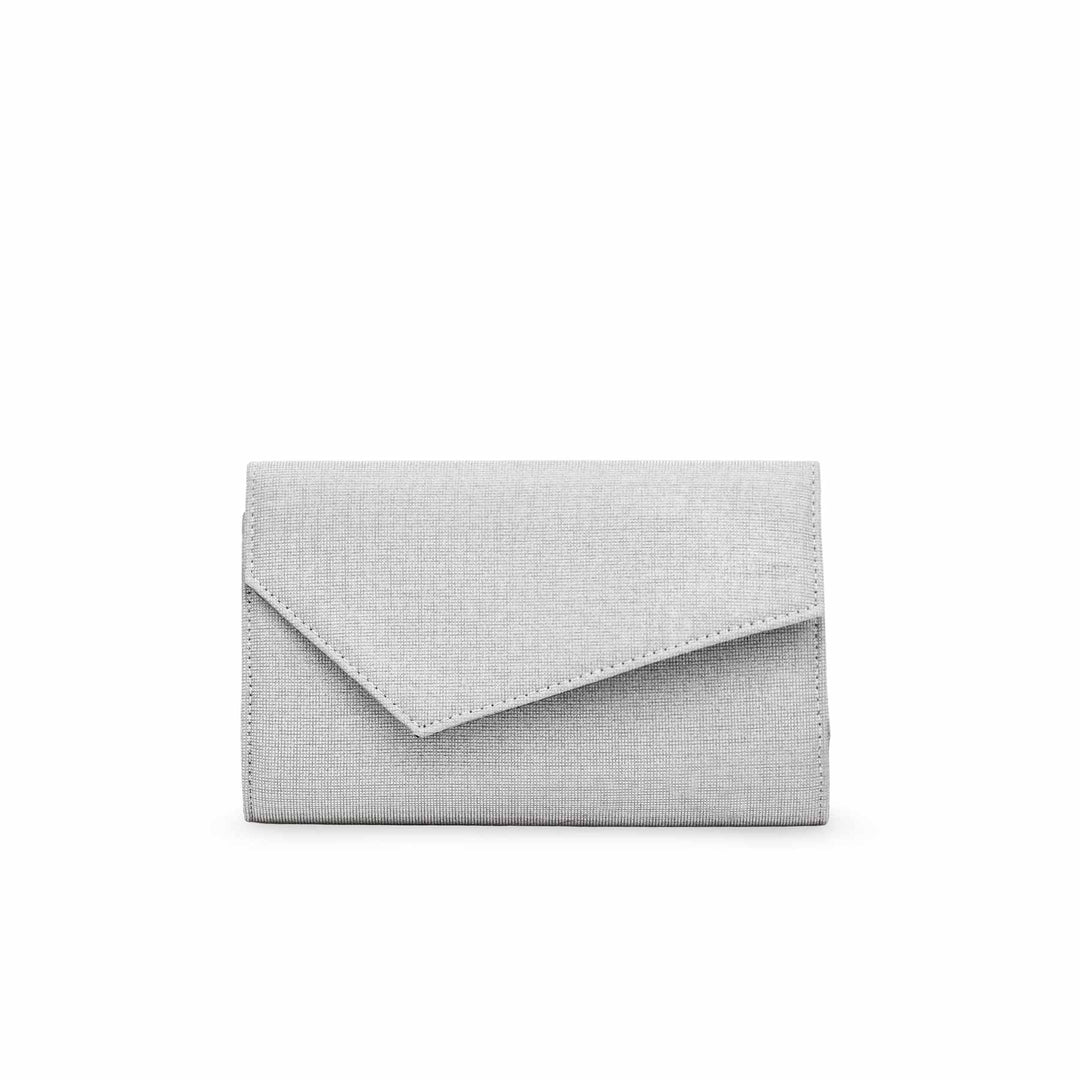 Grey Fancy Clutch P15334