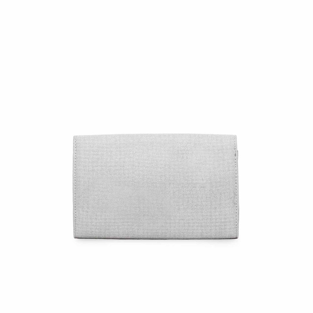 Grey Fancy Clutch P15334