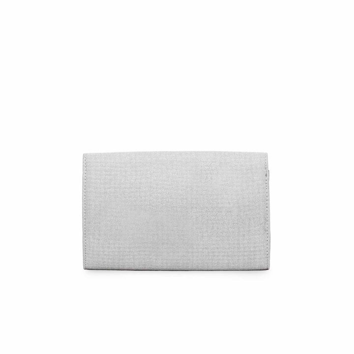 Grey Fancy Clutch P15334