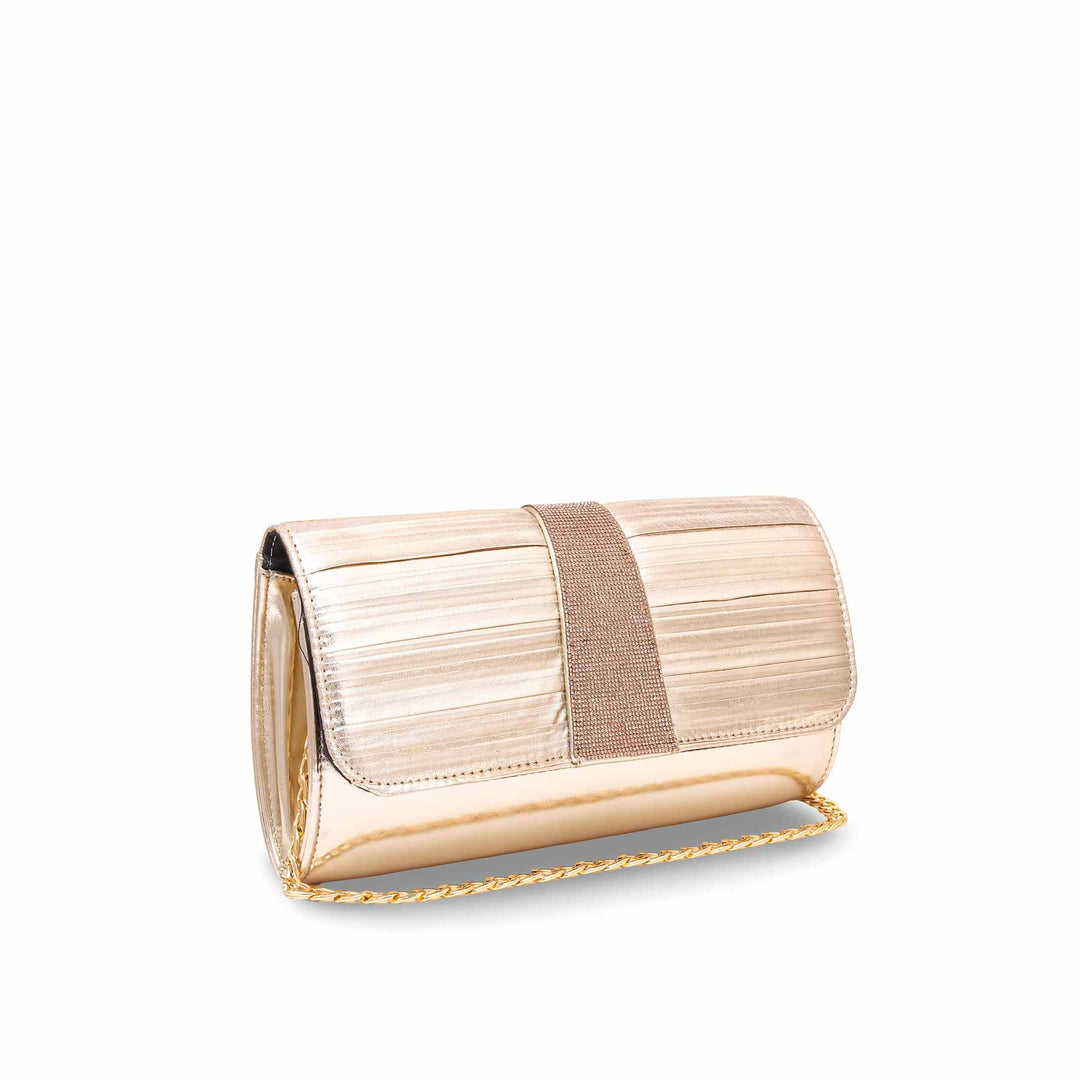 Golden Fancy Clutch P15349