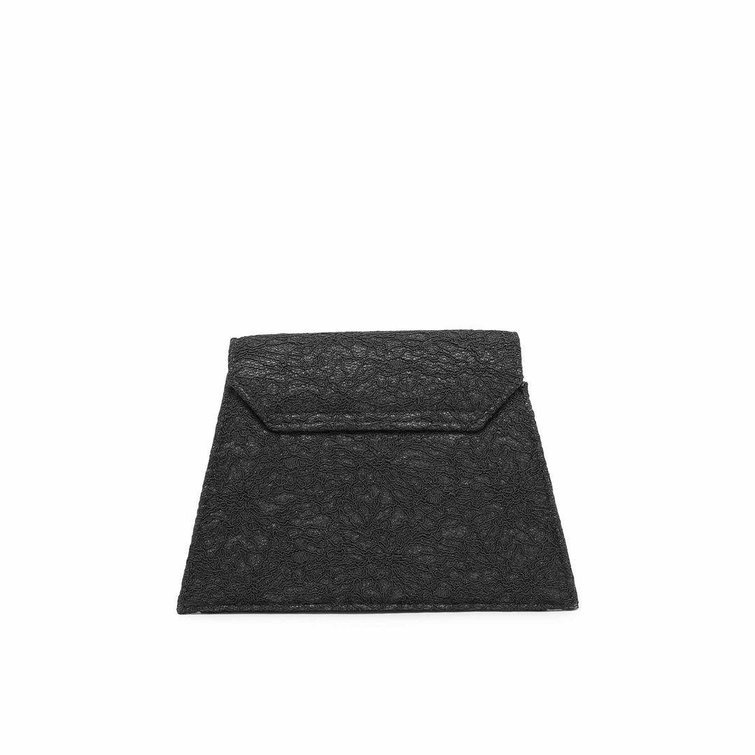 Black Fancy Clutch P15352