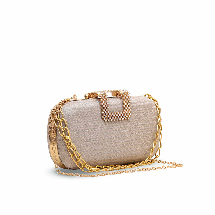 Golden Fancy Clutch P15368