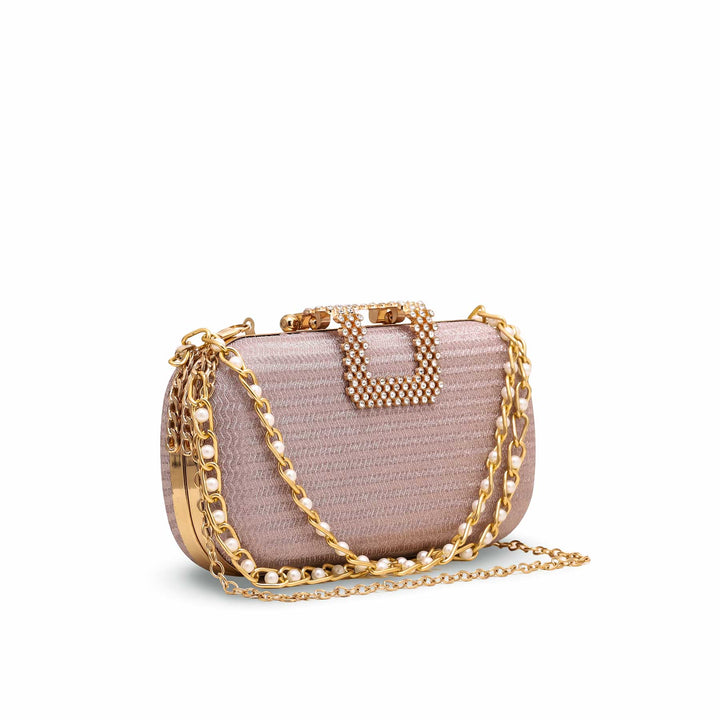 Champagne Fancy Clutch P15368