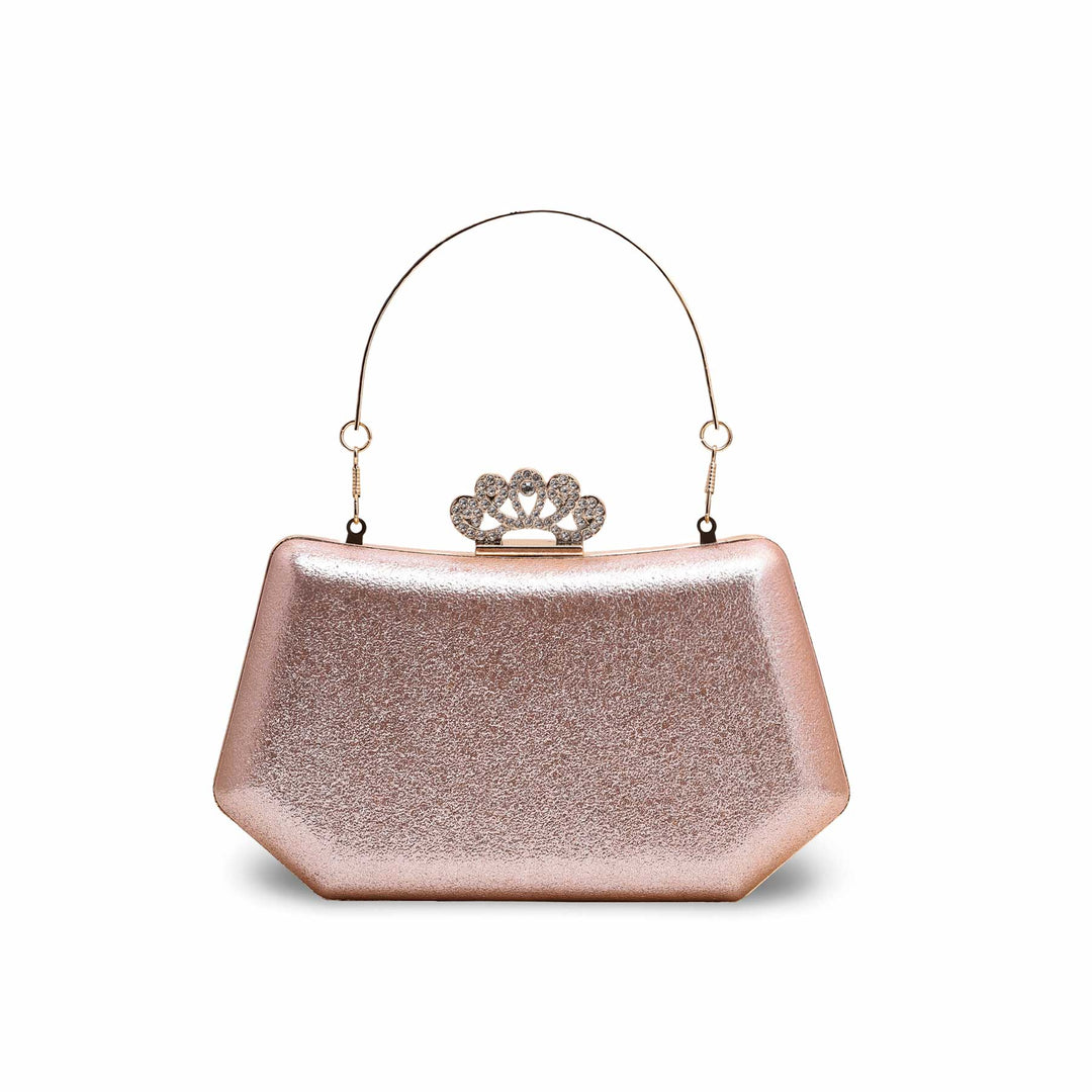 Peach Fancy Clutch P15369