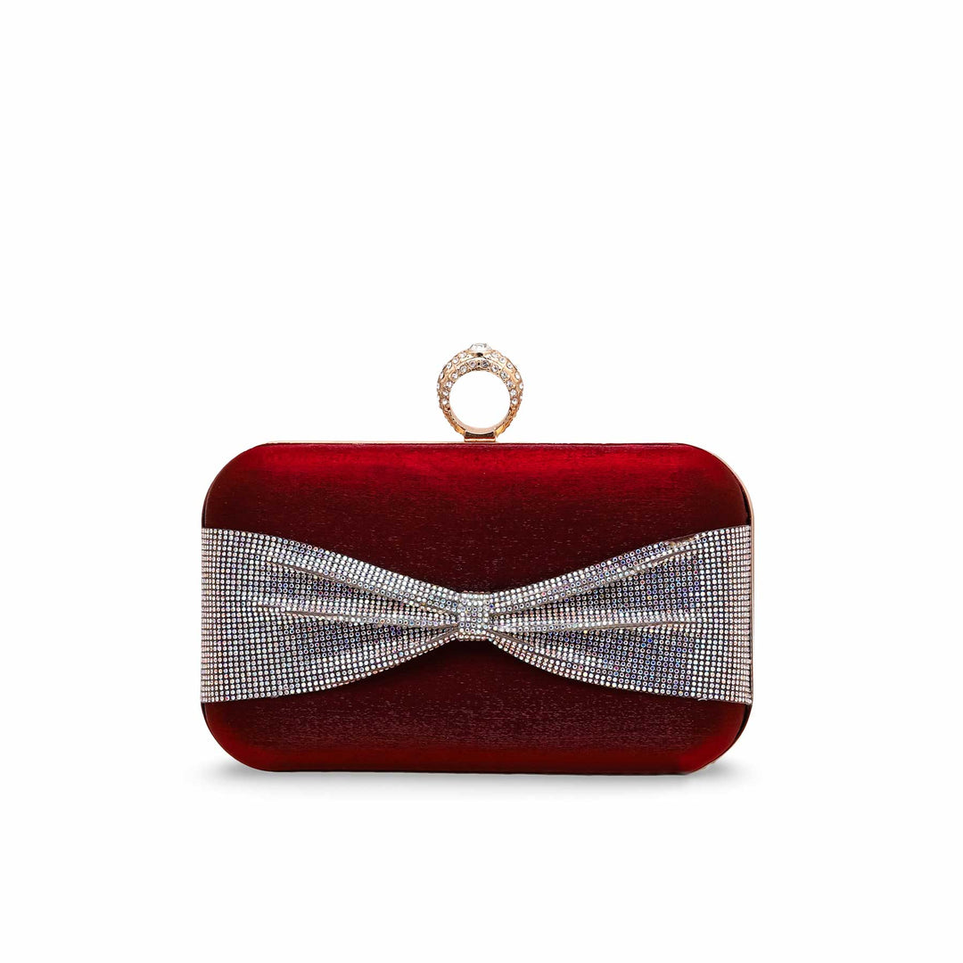 Maroon Formal Clutch P15550