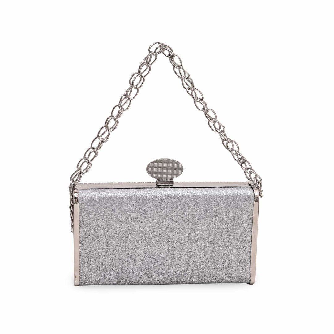 Silver Bridal Clutch P15561