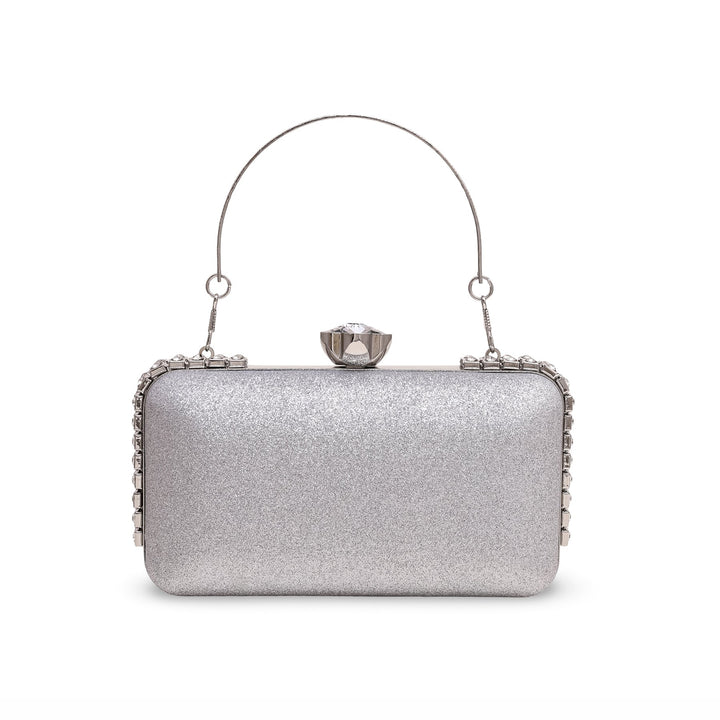 Silver Bridal Clutch P15563