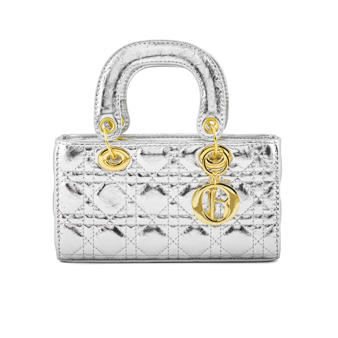 Silver Formal Hand Bag P24130