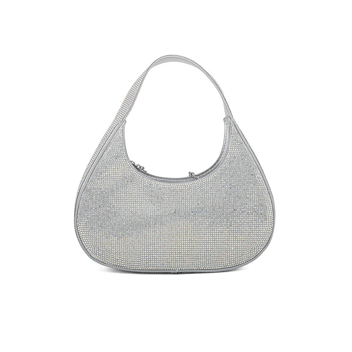 AB Silver Fancy Hand Bag P24325