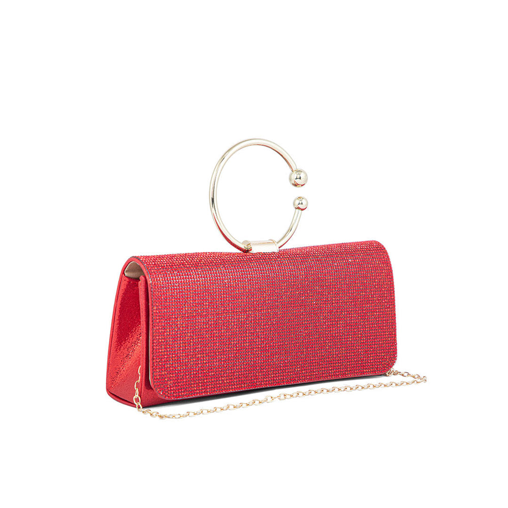 Red Fancy Shoulder Bag P24329