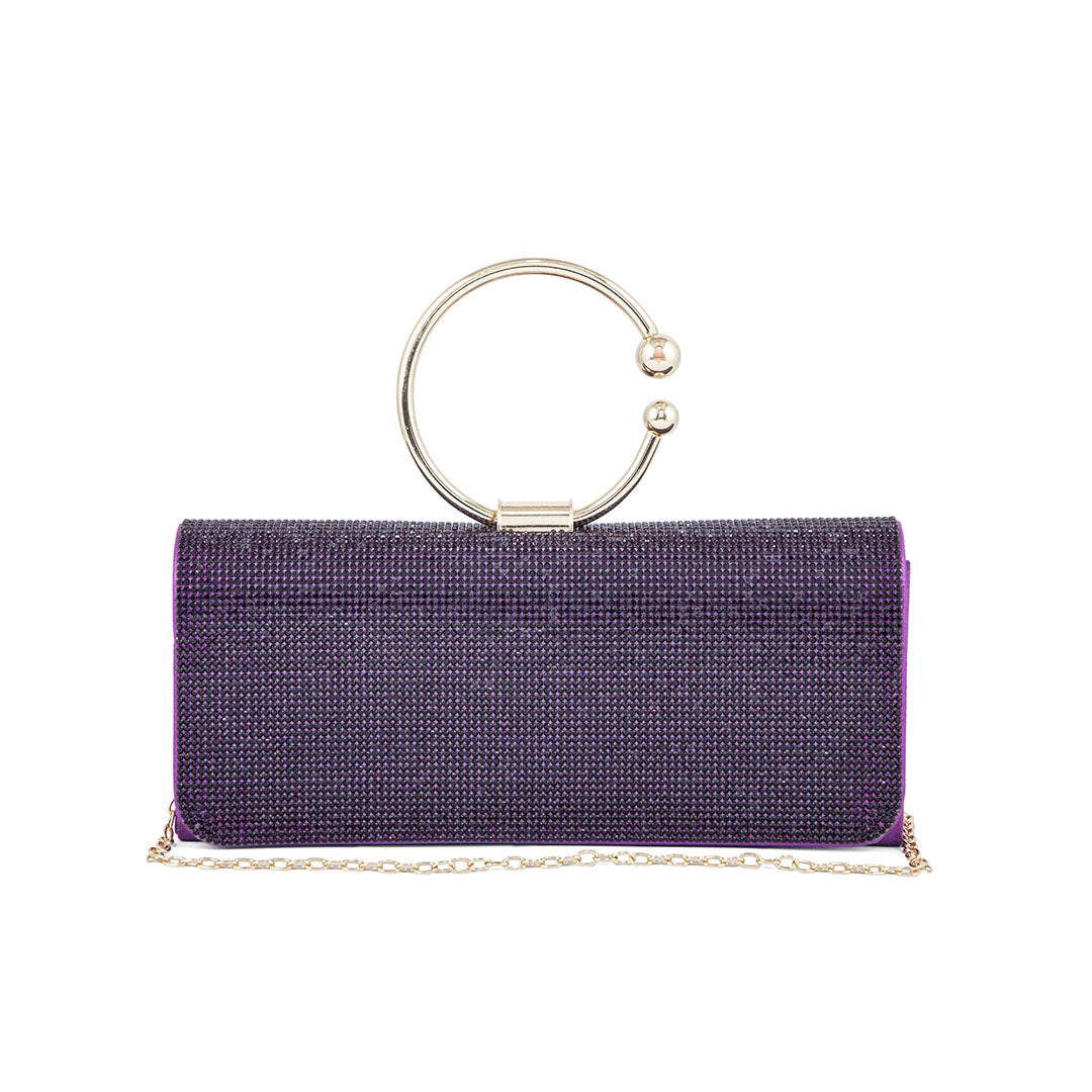 Purple Fancy Shoulder Bag P24329