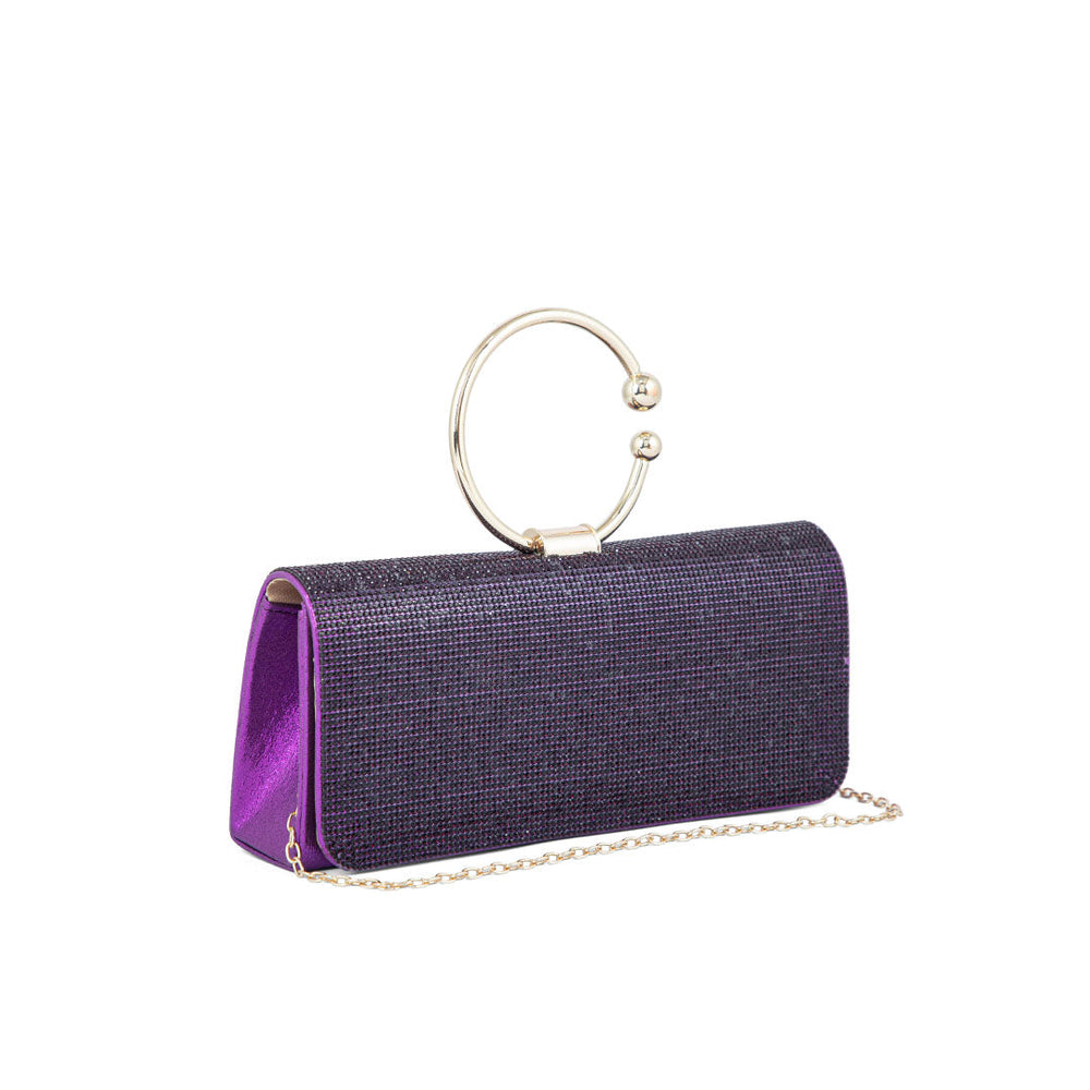 Purple Fancy Shoulder Bag P24329