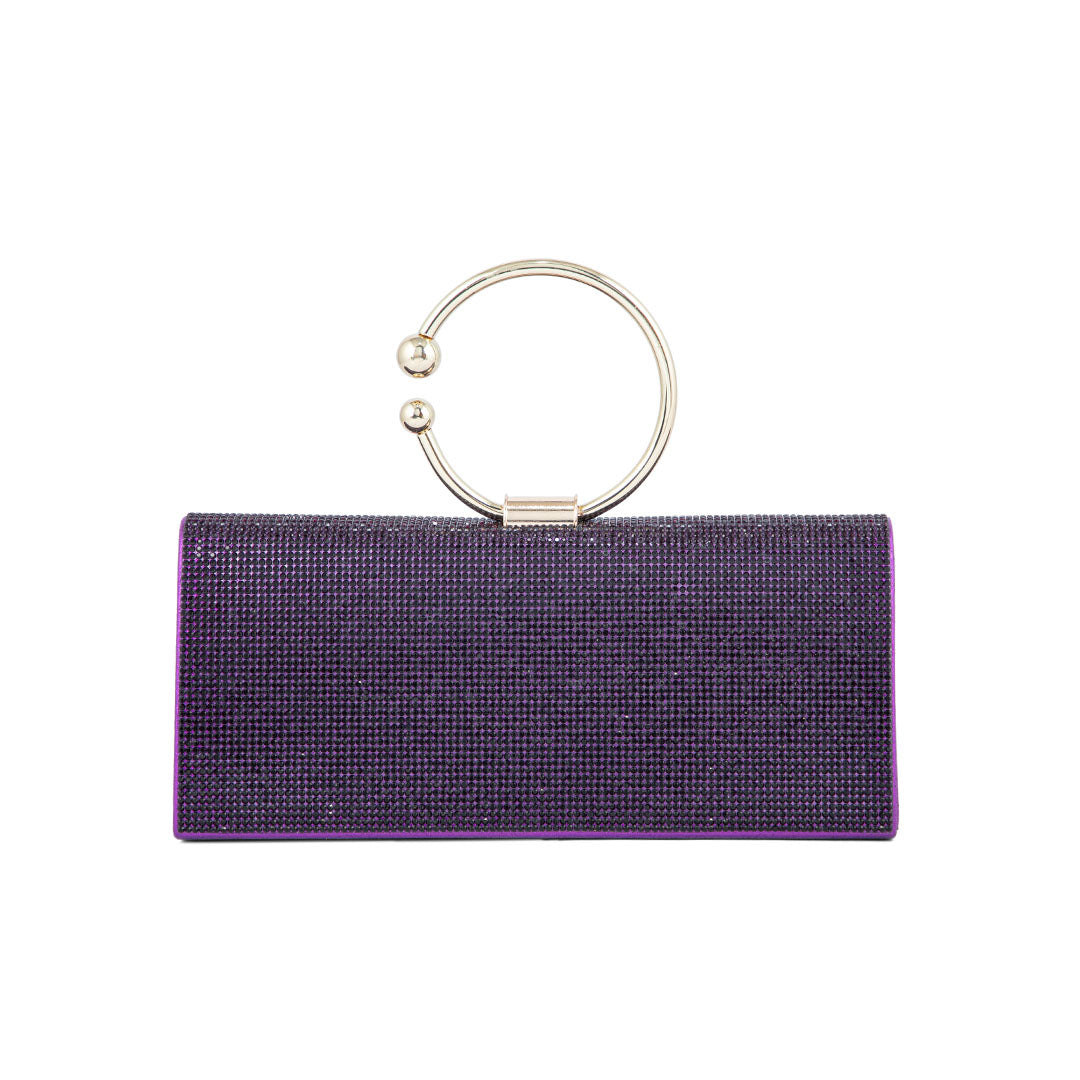 Purple Fancy Shoulder Bag P24329