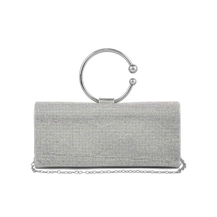 AB Silver Fancy Shoulder Bag P24329