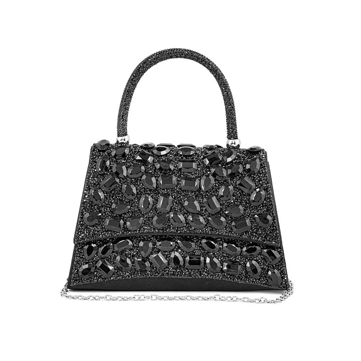 Black Fancy Shoulder Bag P24330