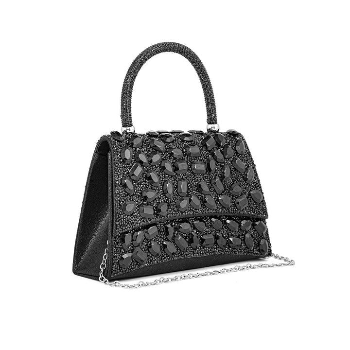 Black Fancy Shoulder Bag P24330