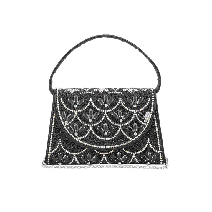 Black Fancy Shoulder Bag P24331