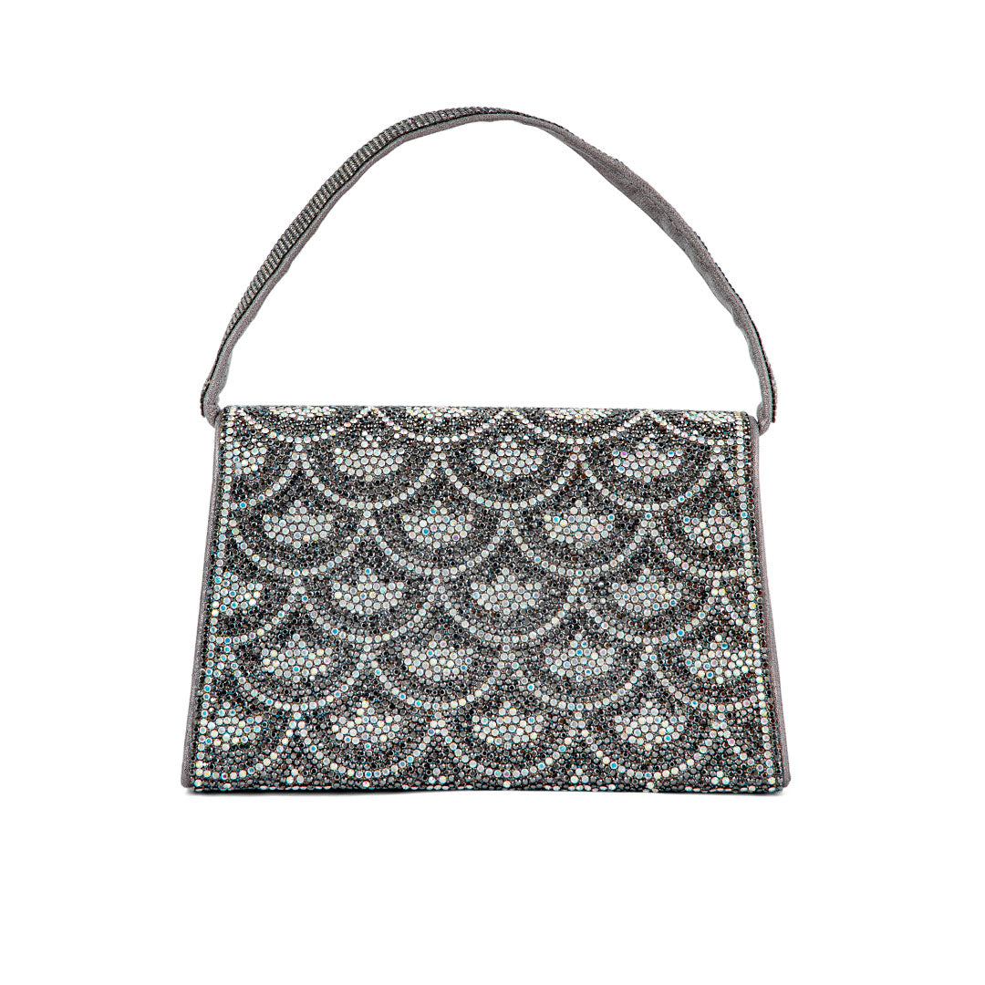 Grey Fancy Shoulder Bag P24332