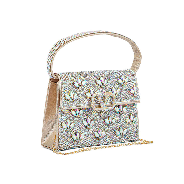 AB Golden Fancy Shoulder Bag P24333