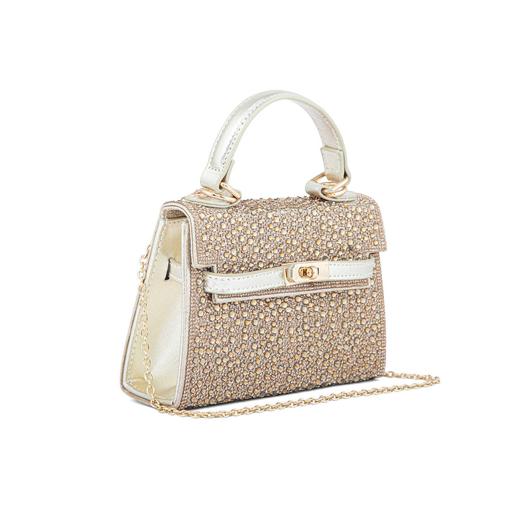 Golden Fancy Shoulder Bag P24336