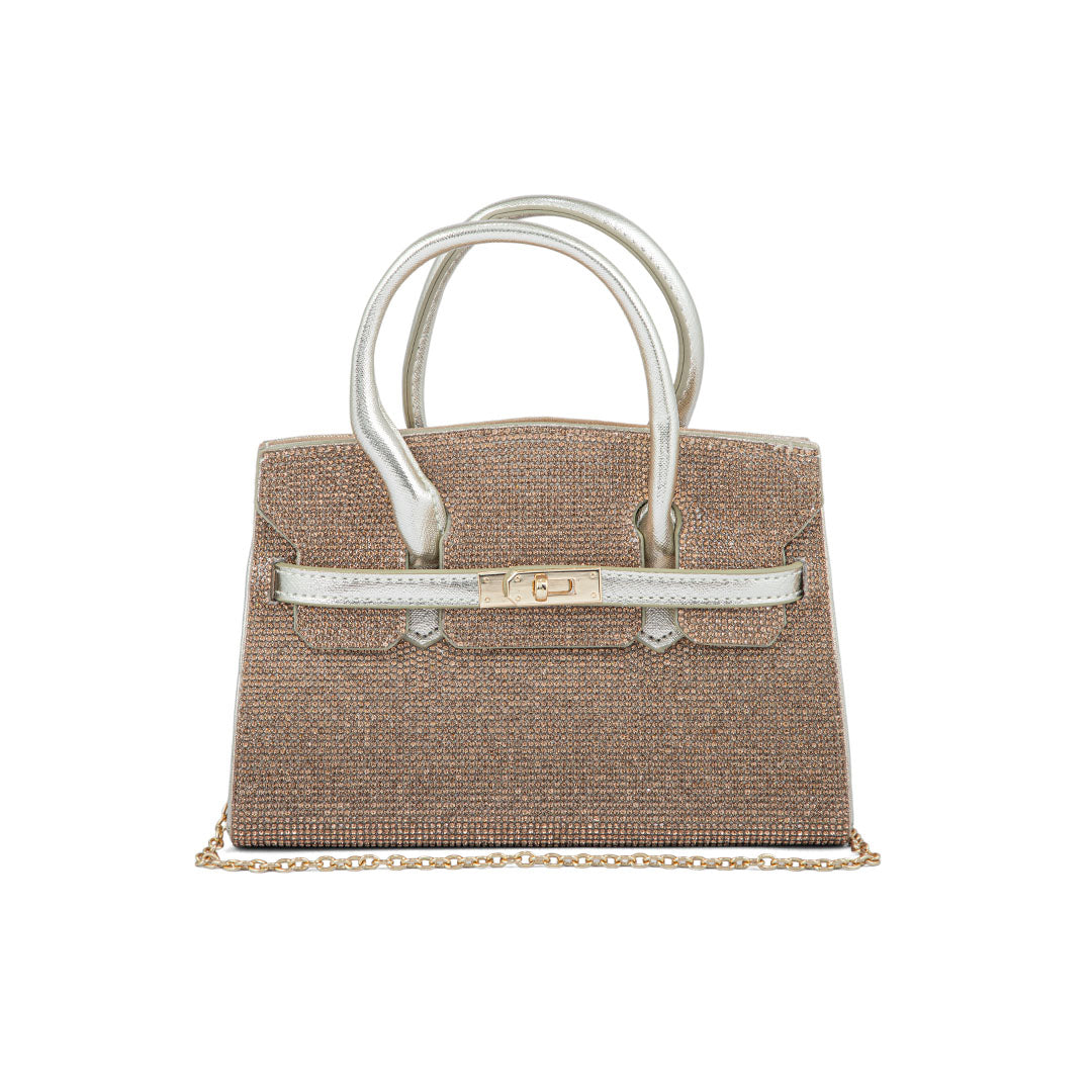 Golden Fancy Shoulder Bag P24337