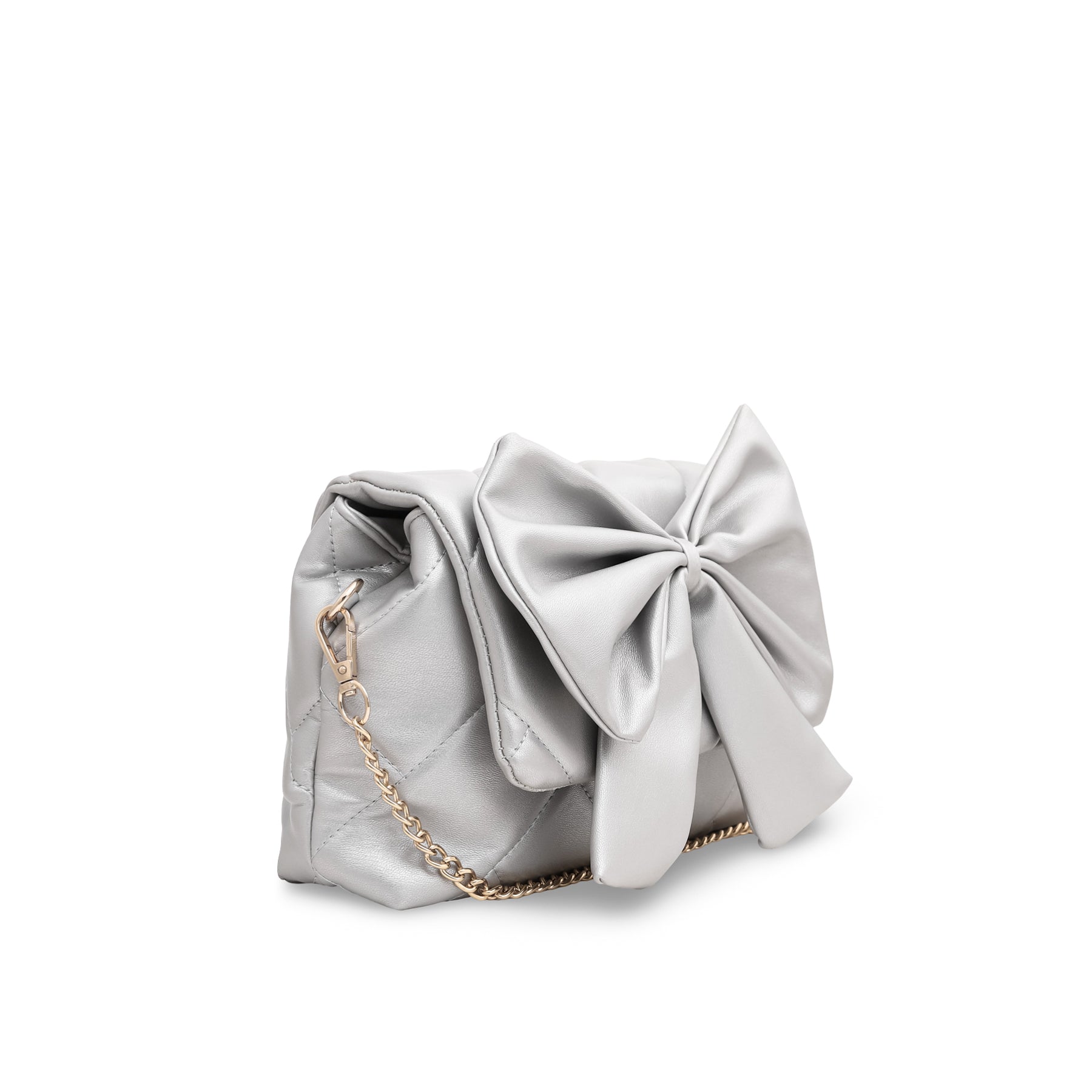 Silver Formal Shoulder Bag P36036