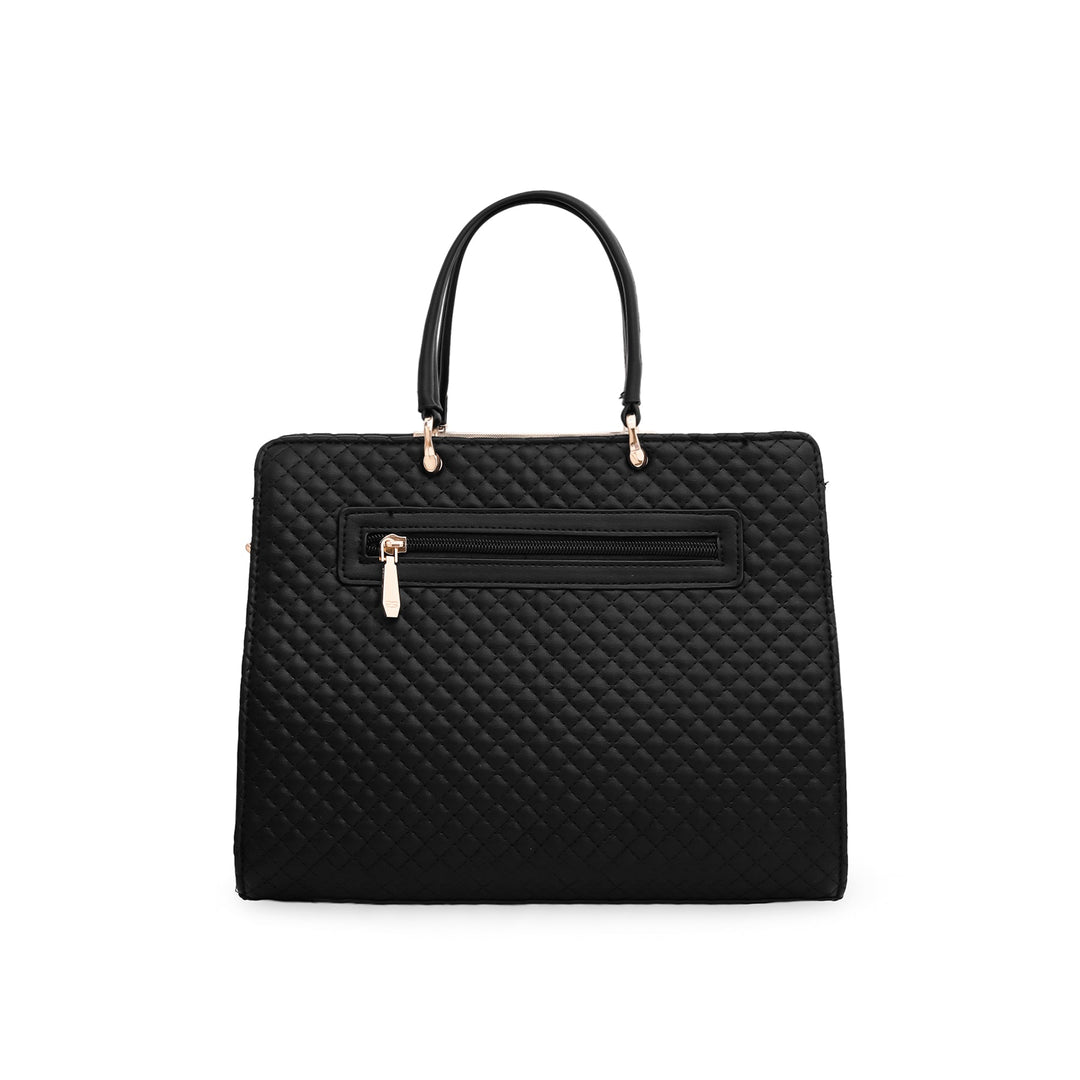 Black Formal Hand Bag P36044