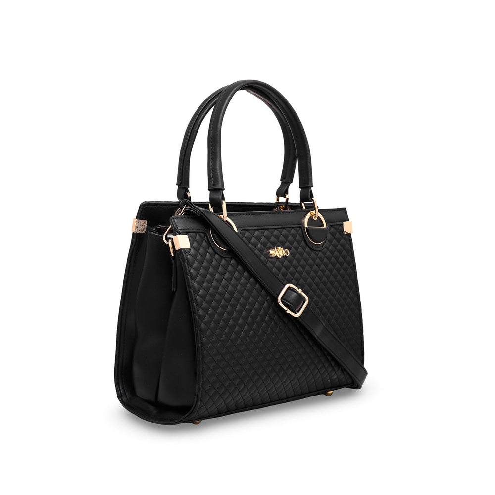 Black Formal Hand Bag P36046