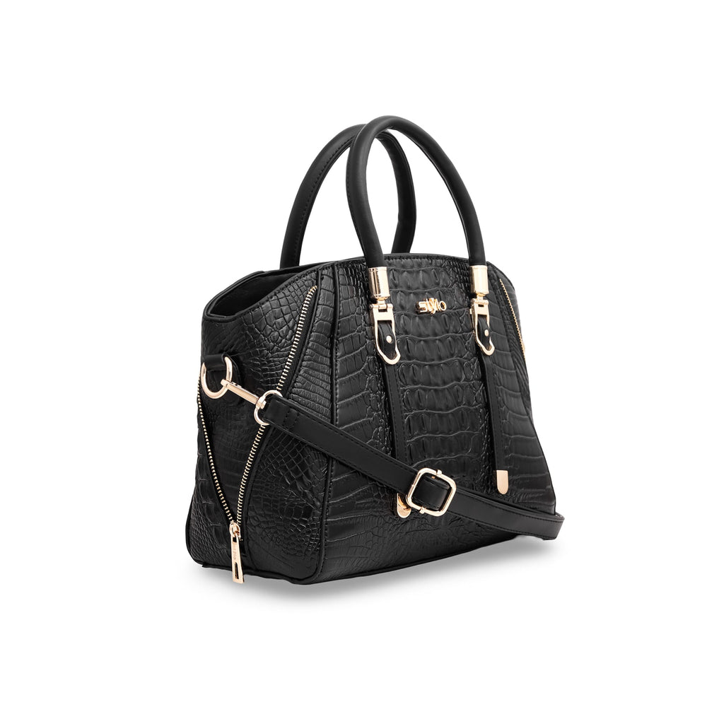 Black Formal Hand Bag P36055