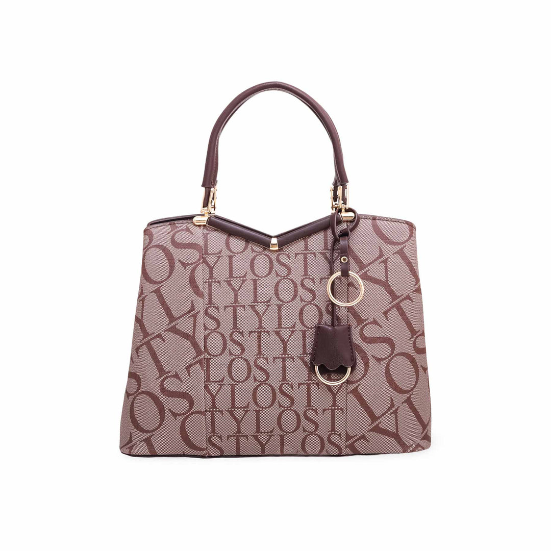 Brown Formal Hand Bag P36056