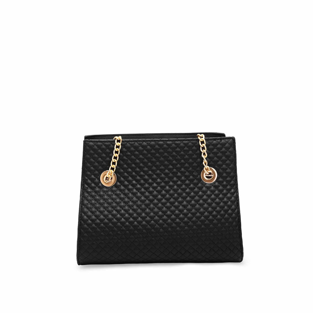 Black Formal Hand Bag P36057