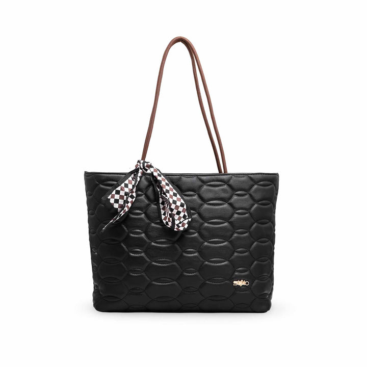 Black Formal Hand Bag P36061