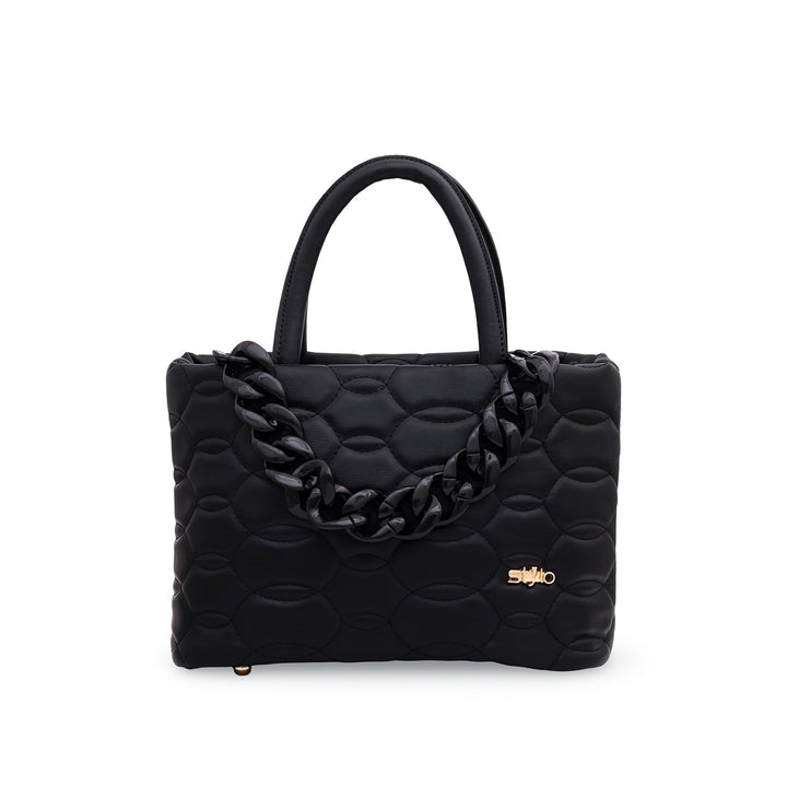 Black Formal Hand Bag P36065