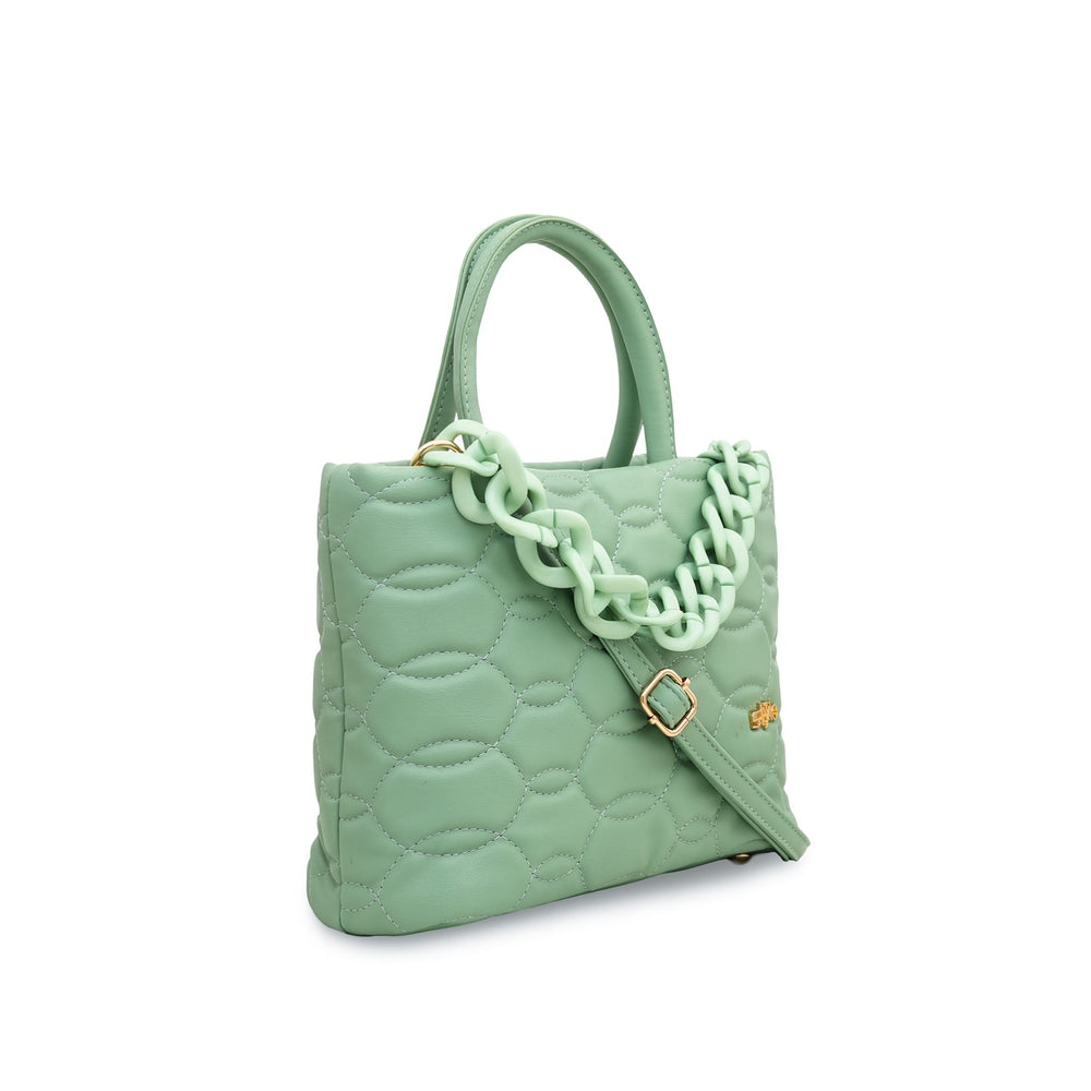 Green Formal Hand Bag P36065