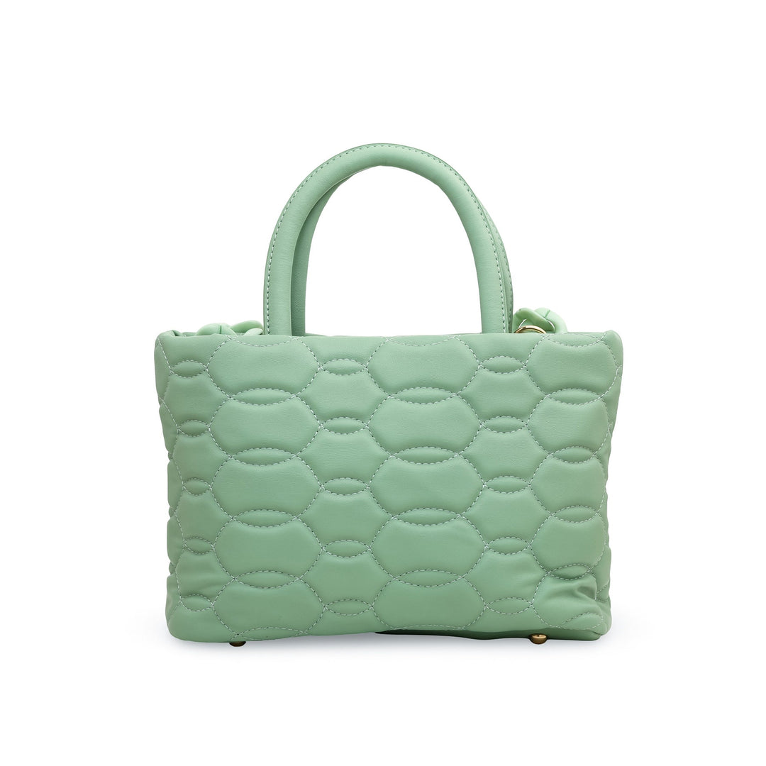 Green Formal Hand Bag P36065