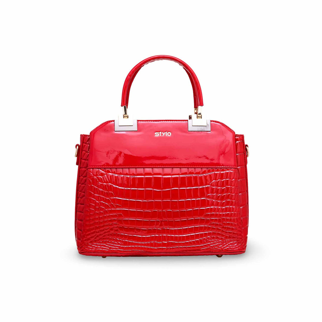 Red Formal Hand Bag P36126