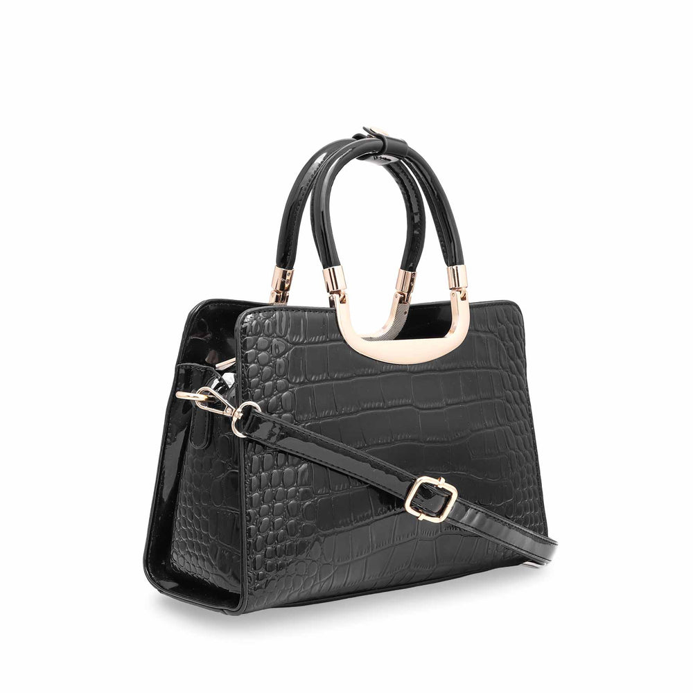 Black Formal Hand Bag P36129