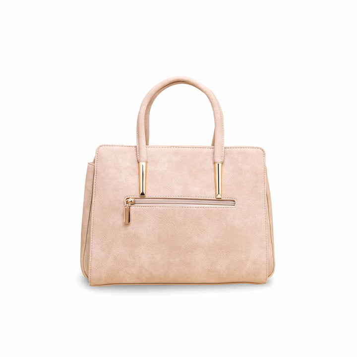 Beige Formal Hand Bag P36131