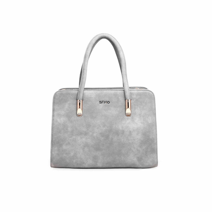 Grey Formal Hand Bag P36133