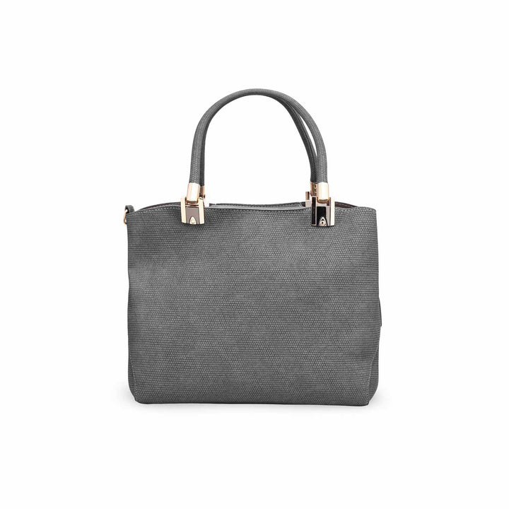 Grey Formal Handbag for Women P36135