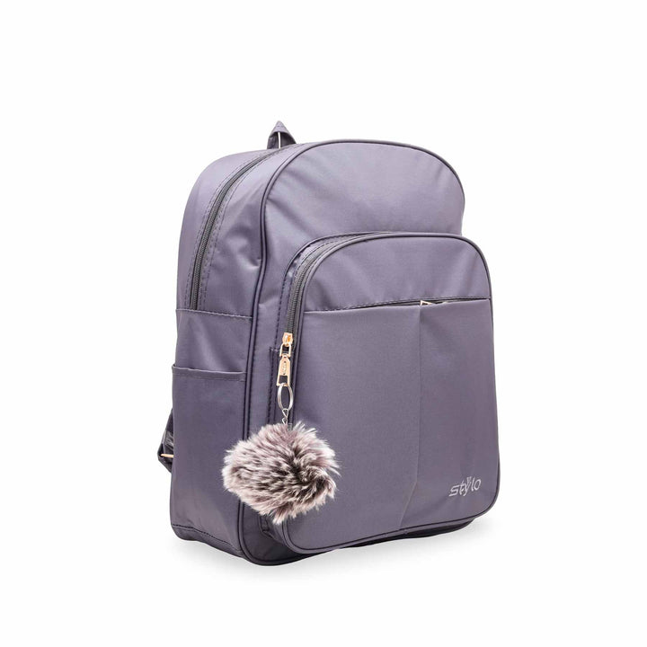 Grey Casual Back Pack P47443